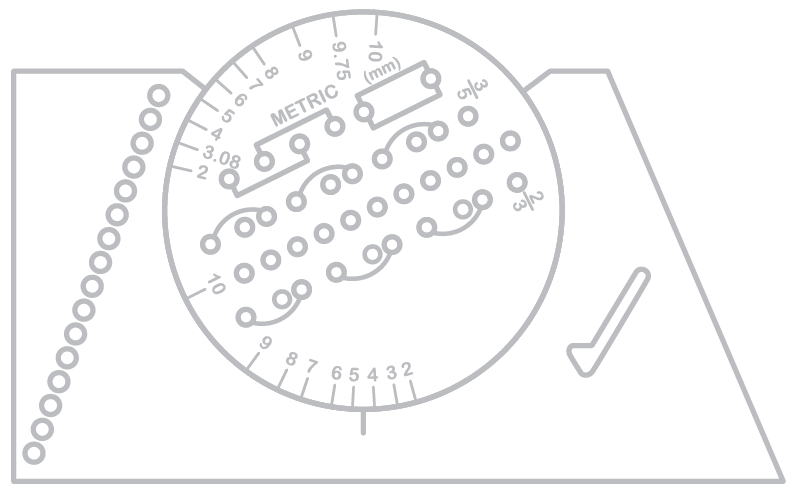 Ames lettering guide